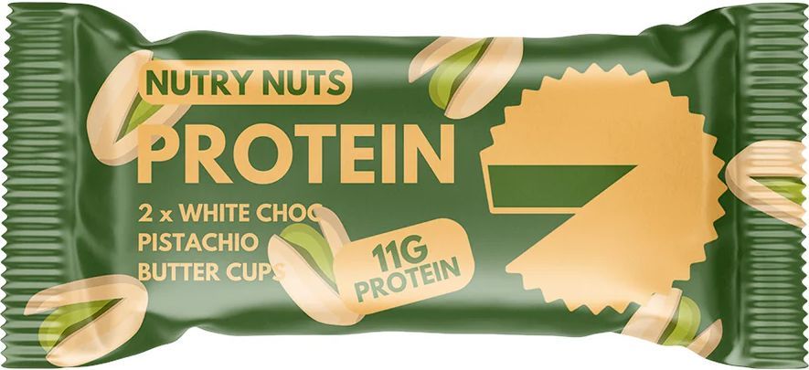 Nutry Nuts Pistachio Butter Cups (42g) - White Choc Pistachio