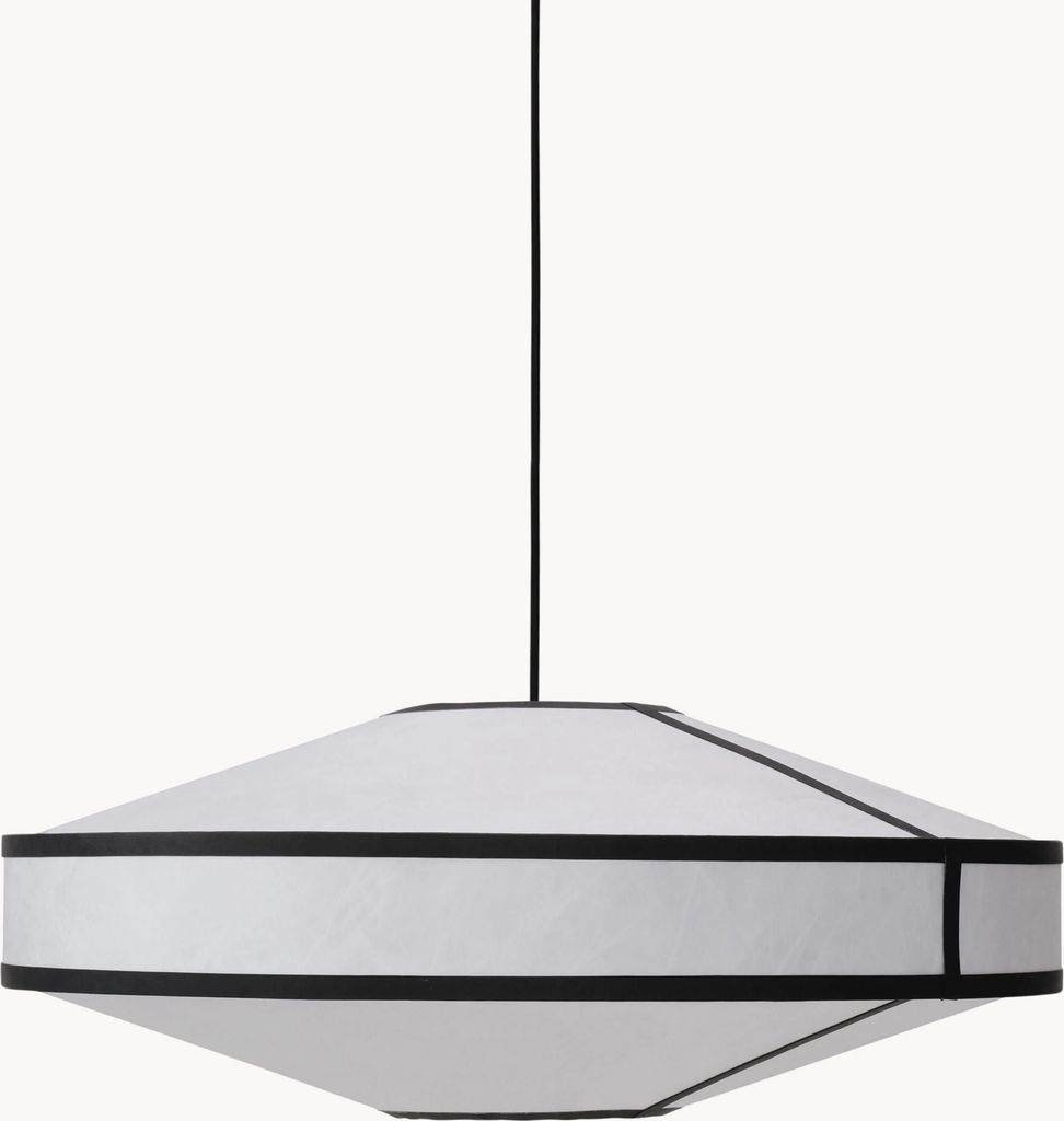 NEW WORKS. Kite White/Black Pendel ∅ 75cm
