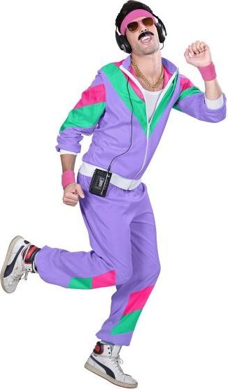 Widmann 80's Shell Suit Purple