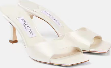 Skye 70 satin mules