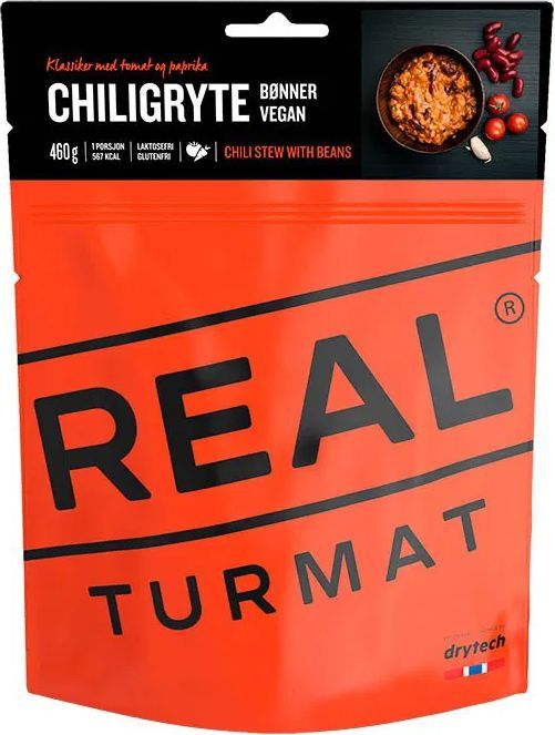 Real Chiligryte Bønner Vegan 132g