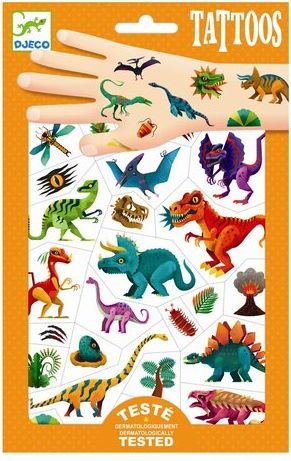 tattoos, dinosaurs