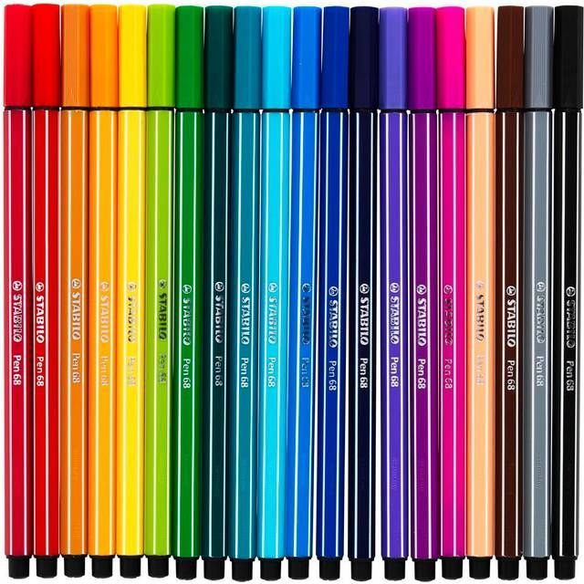 Stabilo Pen 68 Basic 20-pack