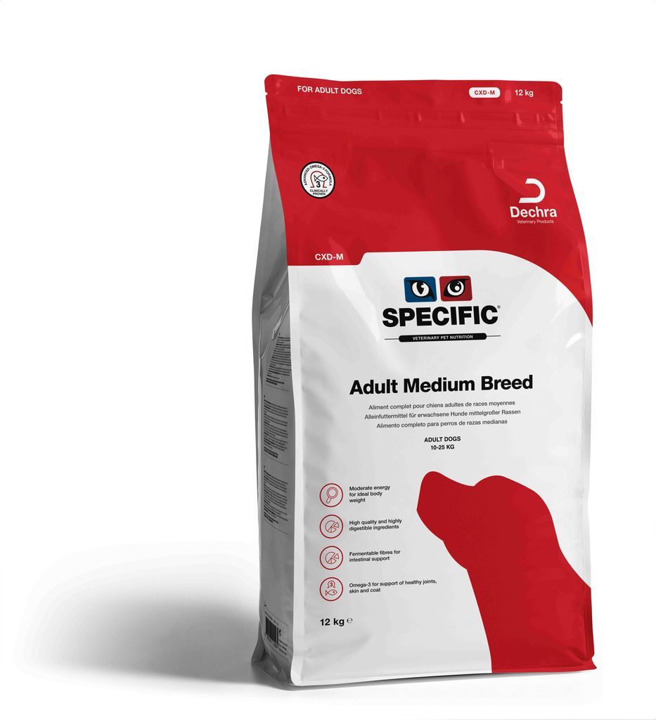 Specific CXD-M hundefoder mellemstore hunde