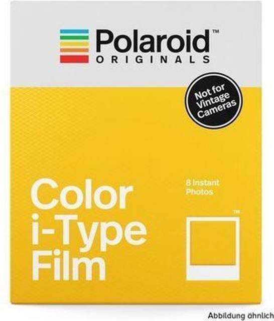 Polaroid Color Film i-Type 8-pack - White Frame