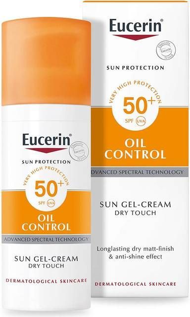 Eucerin Sun Face Oil Control Gel-Cream SPF50+ 50ml