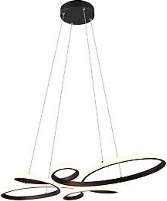 Trio Lighting Fly Sort L.83 cm Pendel