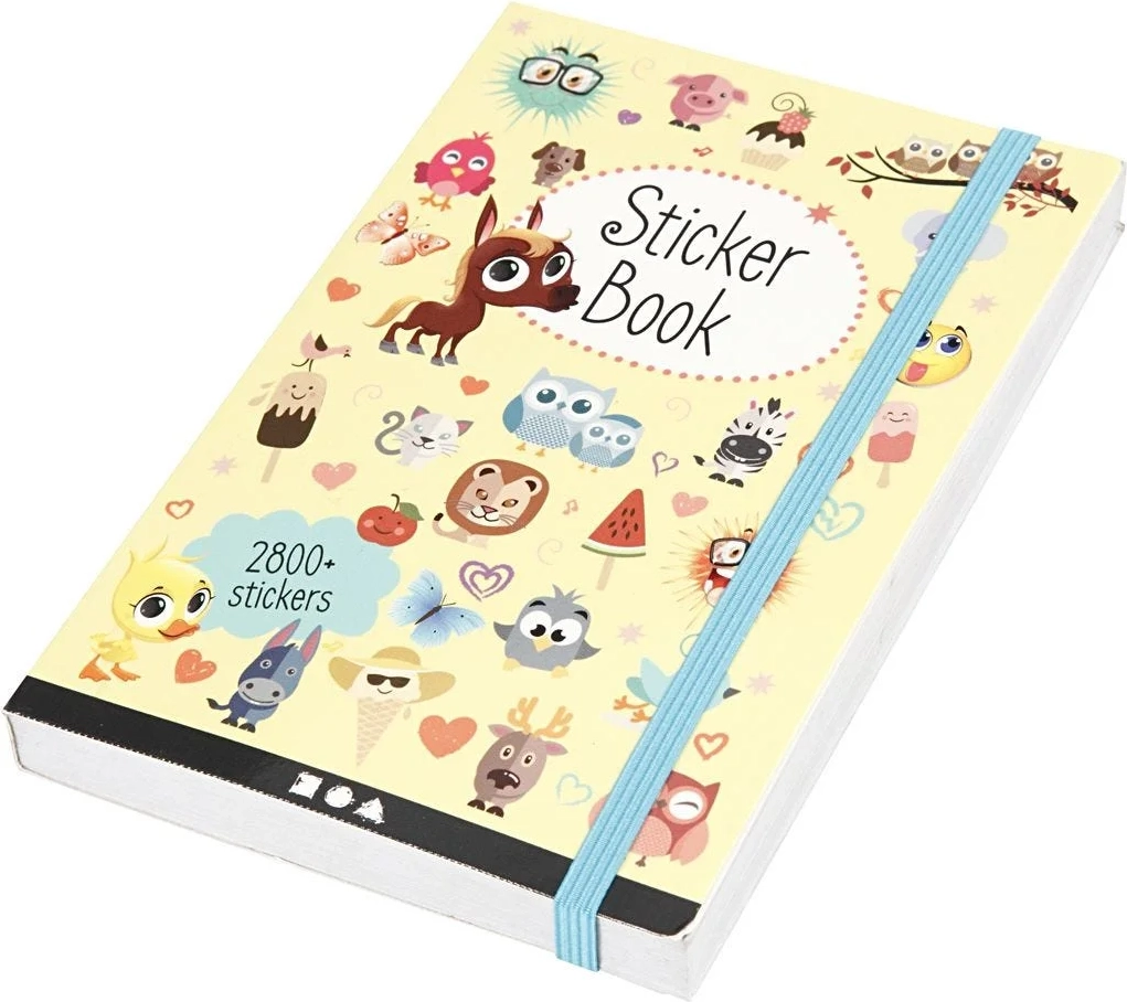 Creativ Company Sticker Book with 2800+ Stickers