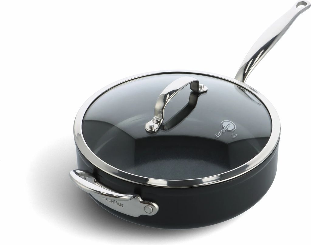 (1)greenpan barcelona pro sauterpandeø 30 cm - aluminium - keramisk infinity