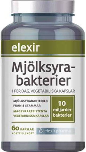 Elexir Pharma Lactic Acid Bacteria 60 stk