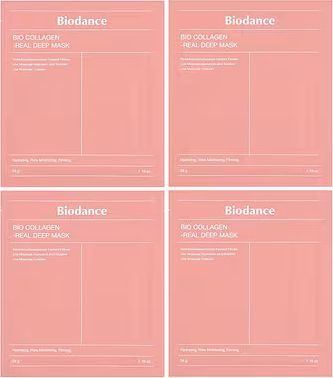 biodance - bio-collagen real deep mask (4 pcs.)