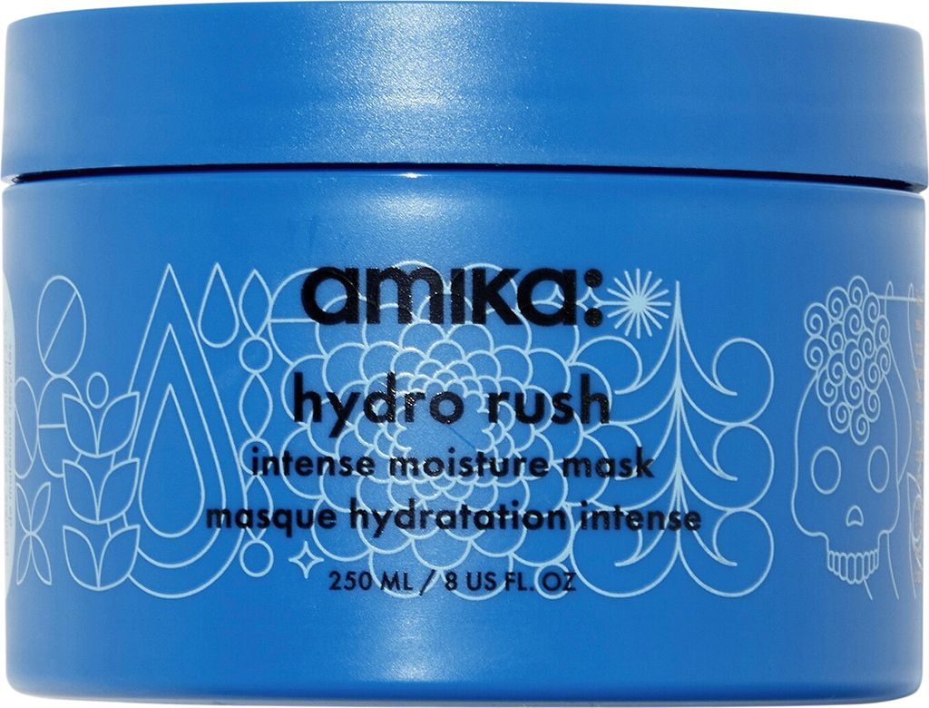 amika hydro rush intense moisture hair mask 250 ml