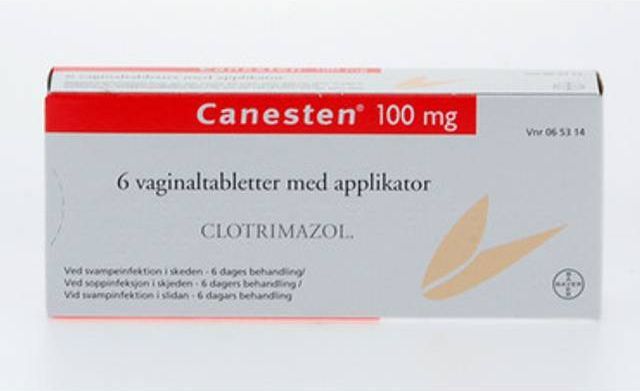 Canesten 500mg 6 stk Vagitorier