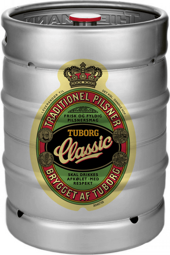 Tuborg Classic S-type 4.6% 25L