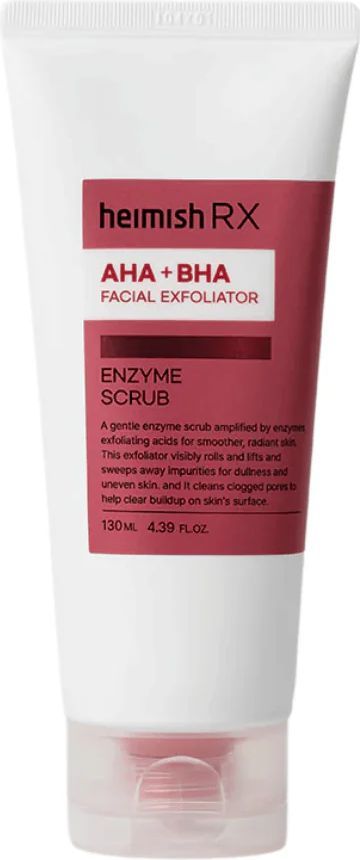 Heimish - AHA + BHA Facial Exfoliator Enzyme Scrub, 130ml