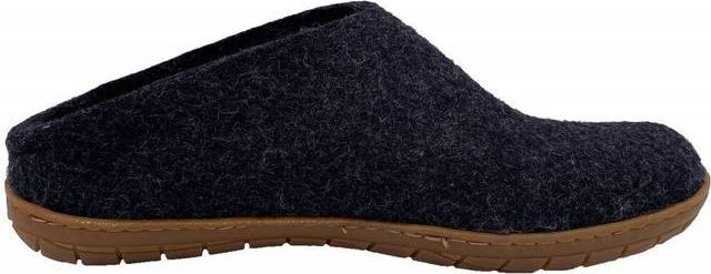Glerups Open Heel - Charcoal/Honey