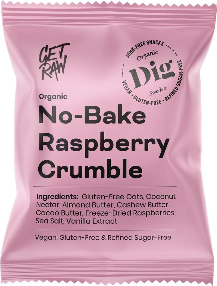 Dig No-Bake Rasberry Crumble 35 gram
