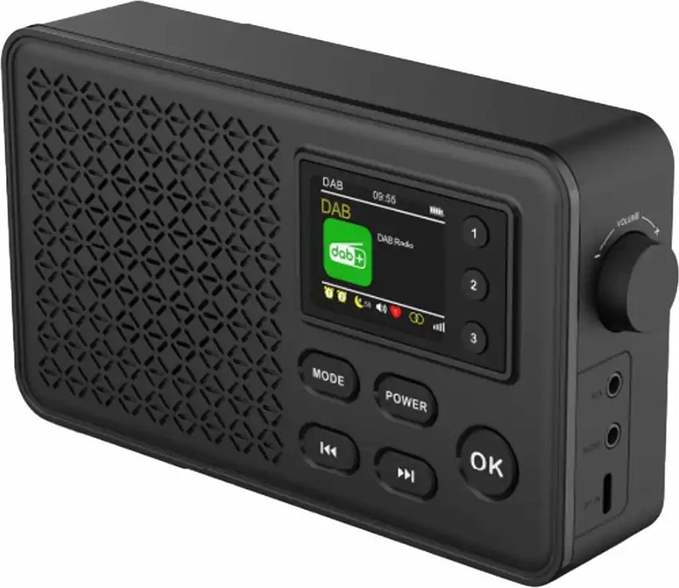 Denver DAB-57 DAB+/FM-Radio Sort