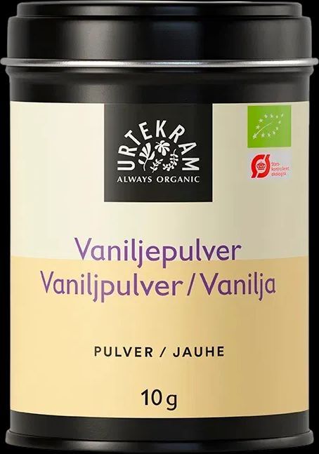 urtekram vaniljepulver ø - 10 g.