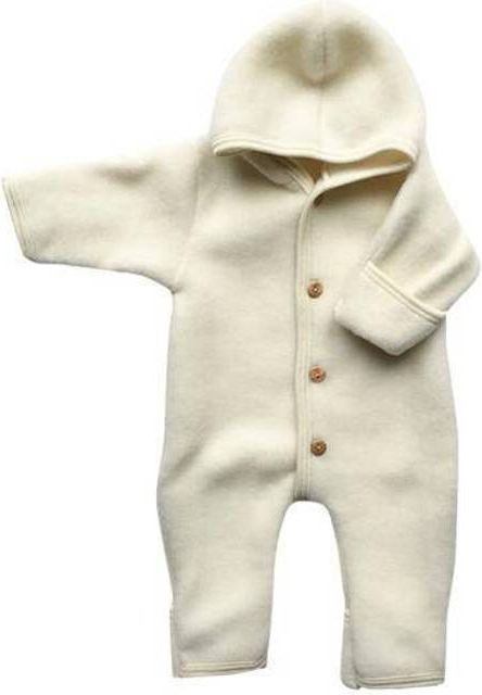 ENGEL Natur Organic Merino Wool Fleece Suit - Natural