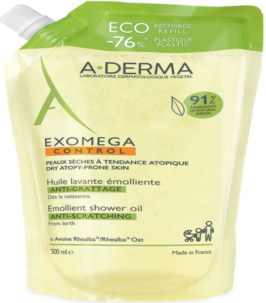 A-Derma Exomega Control Shower Oil 500ml
