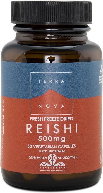 Terra Nova Reishi 500mg 50 st