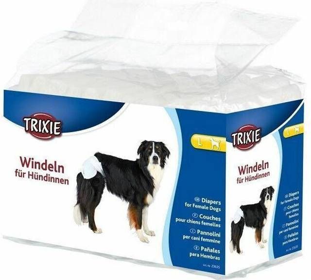 Trixie Diapers for Female Dogs L 12pcs