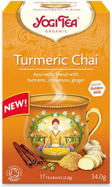 Yogi Tea Turmeric Chai 34g 17stk