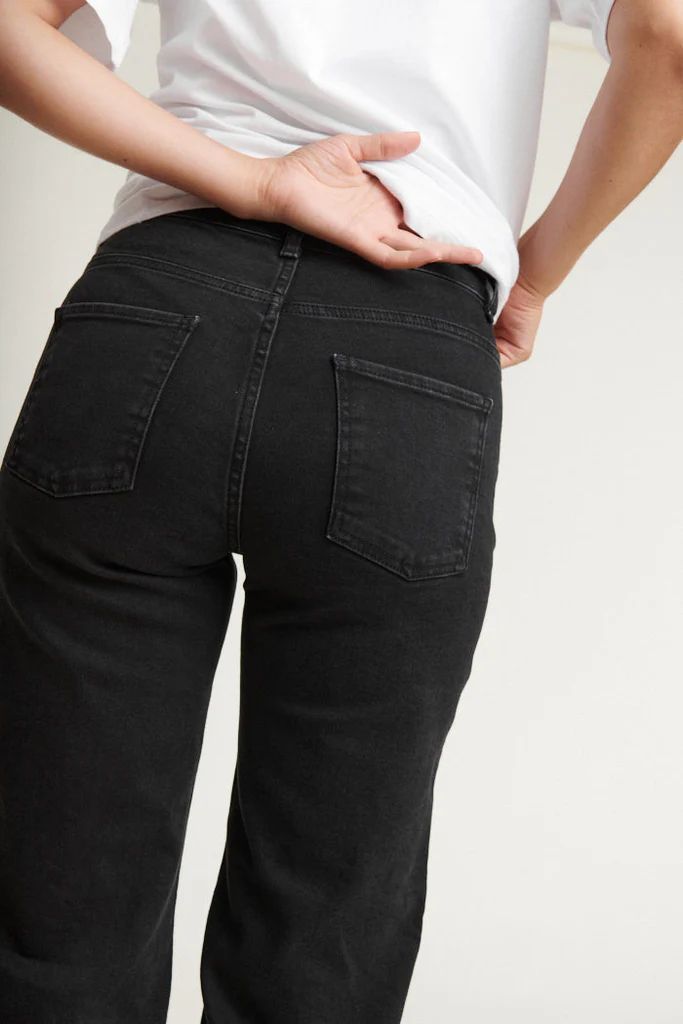 elisa jeans - black