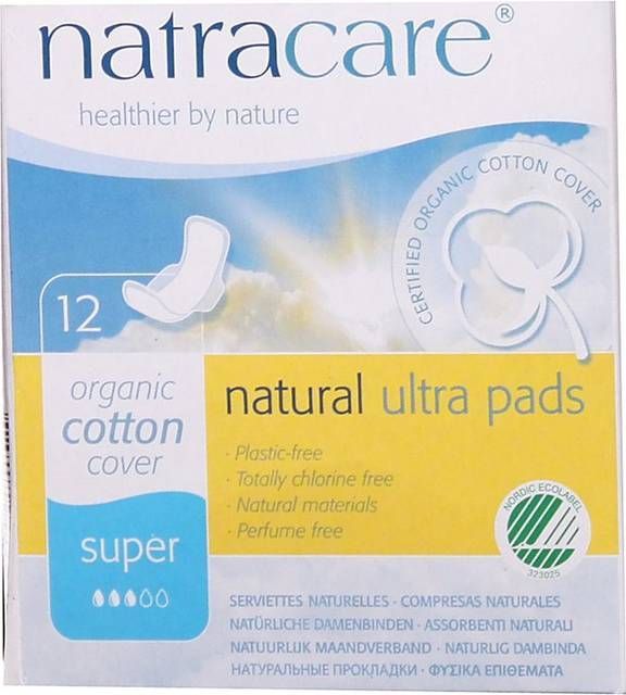 Natracare Maxi Natural Bind Super 12-pack