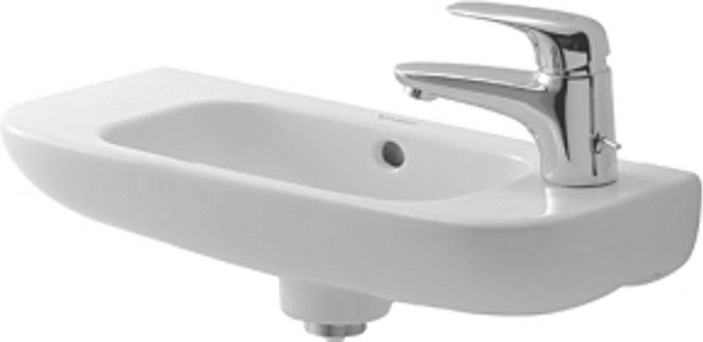 Duravit D-code sink 50x22cm with tap hole right
