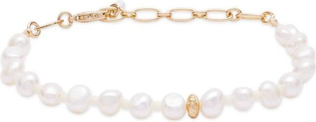 Anni Lu Stellar Pearly Armbånd kt. Guldbelagt Messing 202-10-11 Dame Brass