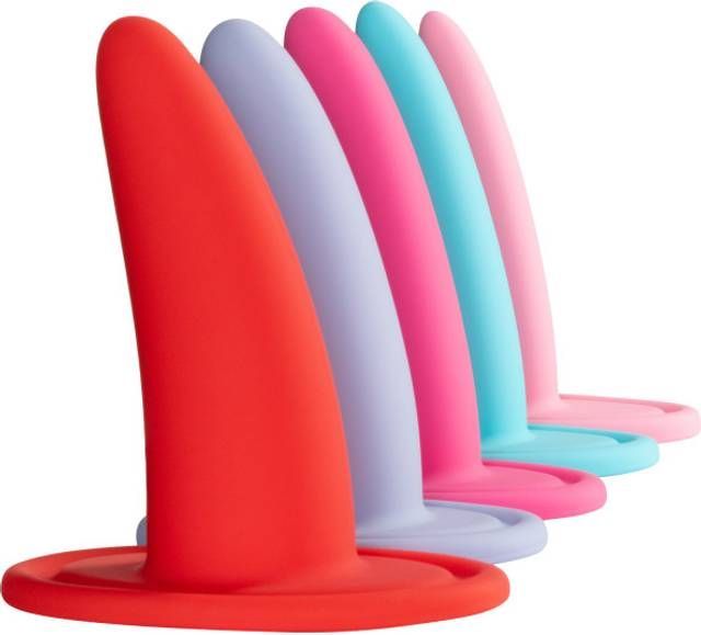CalExotics She-Ology Wearable Vaginal Dilator Set 5-pack