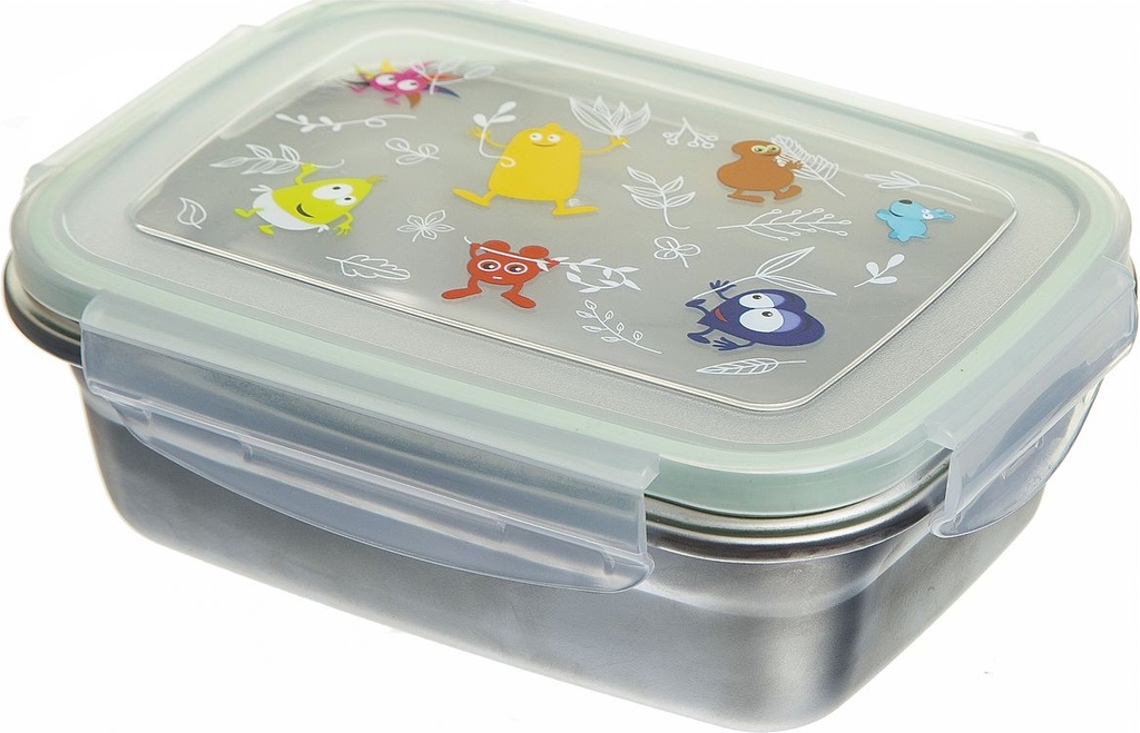 BABBLARNA Babblarna - Lunchbox Stainless Steel |Multi/patterned |H:17 cm
