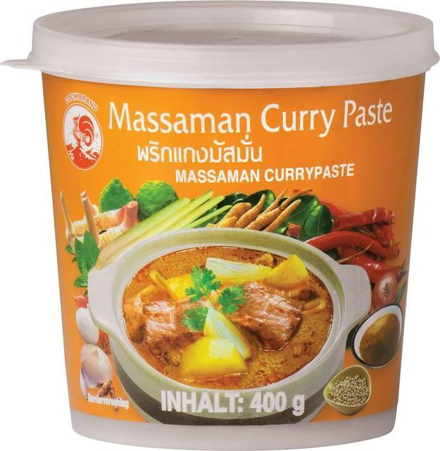 Cock Brand Massaman Curry Paste 400g 1pack
