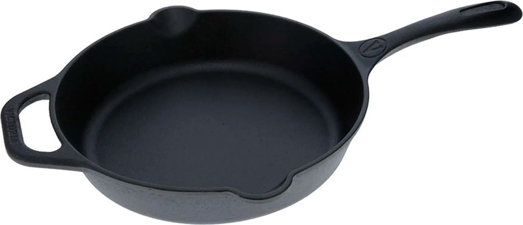 Victoria Stegepande - Ø 30 cm - Støbejern - Sort