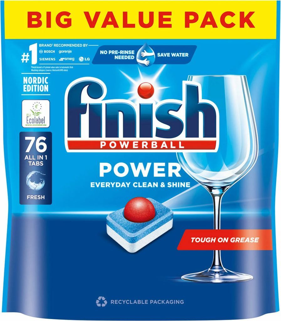 Maskindisktabletter Finish Powerball All In 1