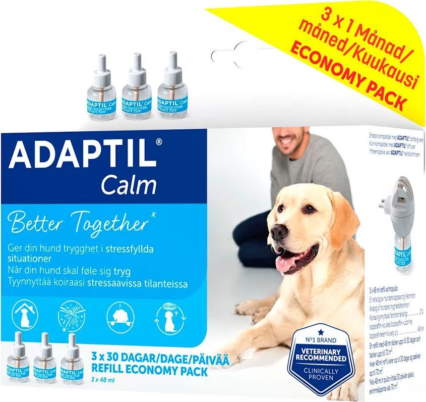 Adaptil Calm Refill til Diffusor 3 x 48 ml