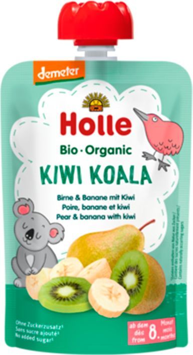 Holle Kiwi Koala Pære Banan & Kiwi Smoothie 100g