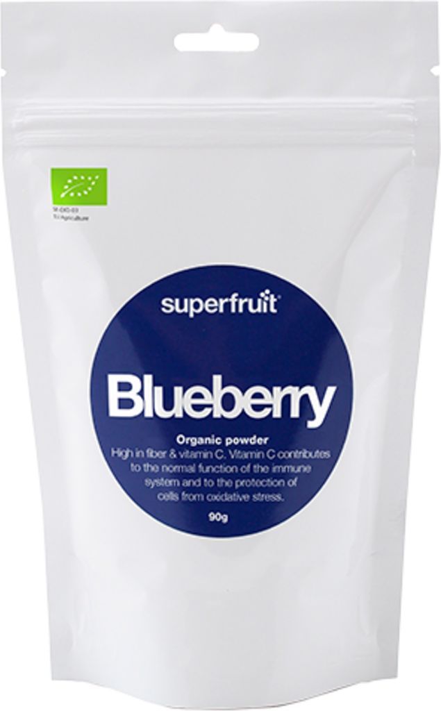 superfruit blåbær pulver ø 90 g