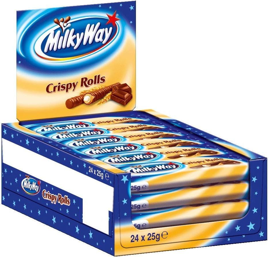 Buy Milky Way Crispy Rolls - 24 Packs of 25g at Ubuy Denmark