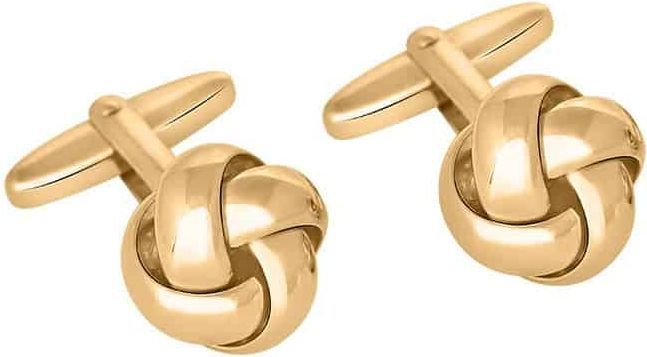 Nordahl Jewellery Manchetknapper forgyldt sølv knude 491404FG9