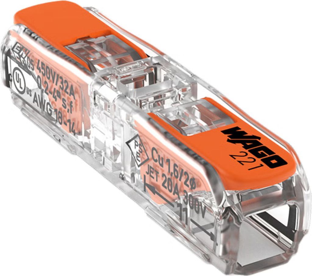 Skarvklämma Wago 221-2411 (60-pack)