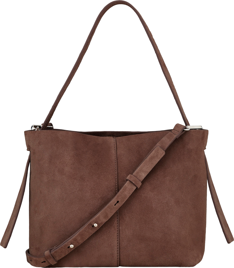 Becksöndergaard - Taske Suede Fraya Small Bag - Brun