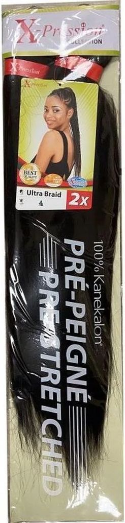 X-Pression Braid Pre-Stretched 4