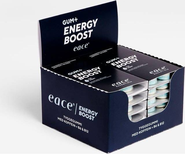 Eace Gum + Energy Boost 10 stk