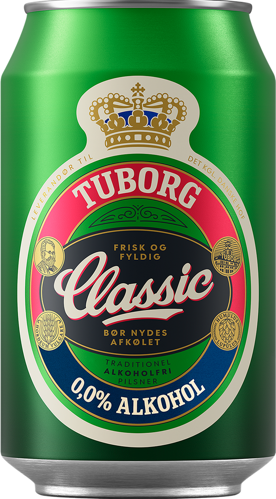 <div>Tuborg Classic 0.0 % 24x0,33l Dose</div>