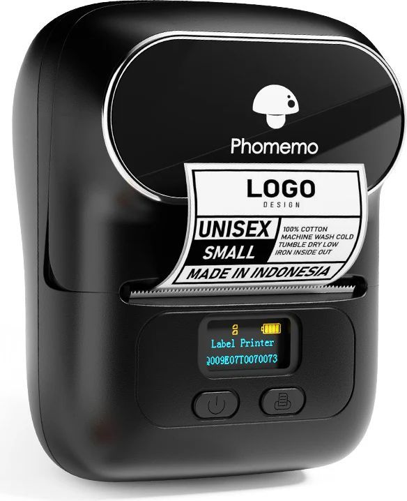 phomemo m110 bluetooth portable thermal business label maker