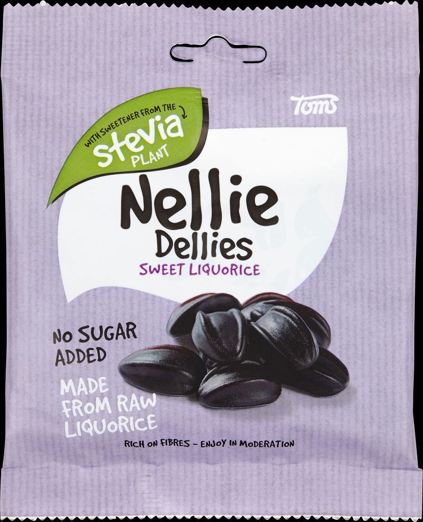 Toms Nellie Dellies Sweet Liquorice 90g