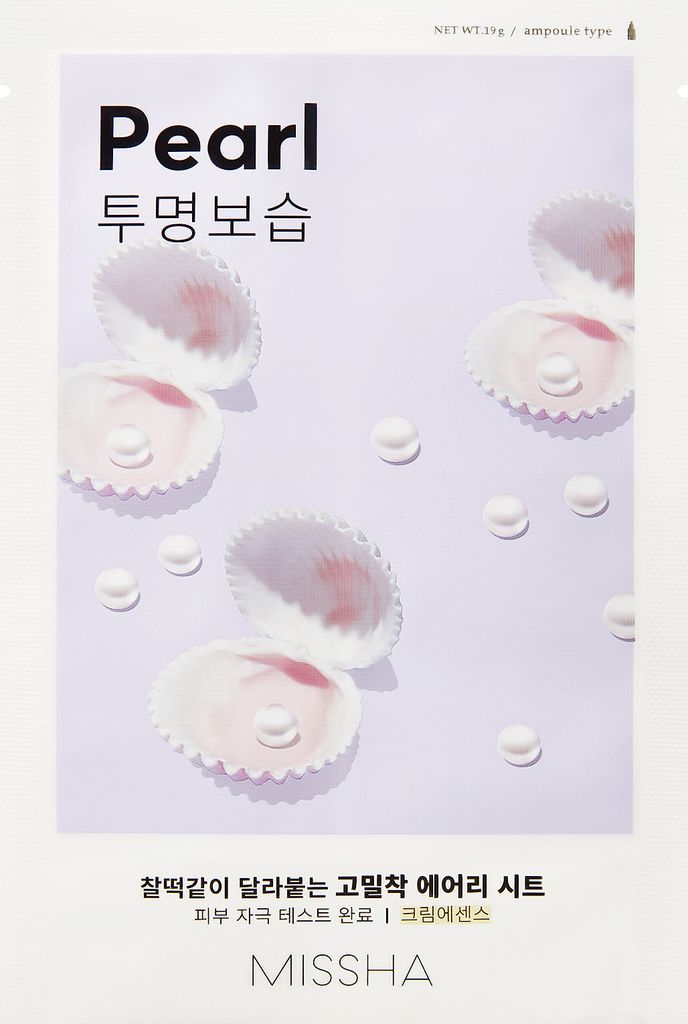 Missha Airy Fit Sheet Mask Pearl - 1 pcs